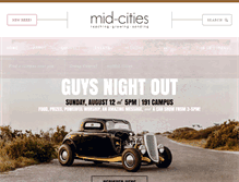 Tablet Screenshot of midcities.org